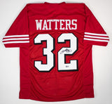 Ricky Watters Signed San Francisco 49ers Jersey (Beckett) 5xPro Bowl 1992-1996