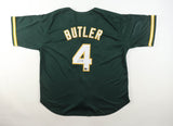 Lawrence Butler Signed Oakland As Jersey (Beckett) Athletics 2nd Year Outfielder