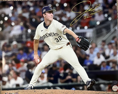 JACOB MISIOROWSKI - Milwaukee Brewers - Signed 16x20 Photo #3 AUTO - Prova
