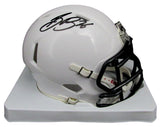 Saquon Barkley Signed/Autographed White Penn State Mini Helmet Beckett 192933