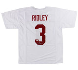 Calvin Ridley Signed Alabama Custom White Jersey