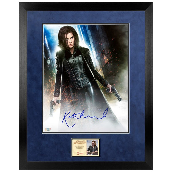 Kate Beckinsale Autographed Underworld Awakening Death Dealer 11x14 Framed Photo