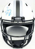 DEZ BRYANT AUTOGRAPHED COWBOYS LUNAR ECLIPSE FULL SIZE HELMET BECKETT 230227