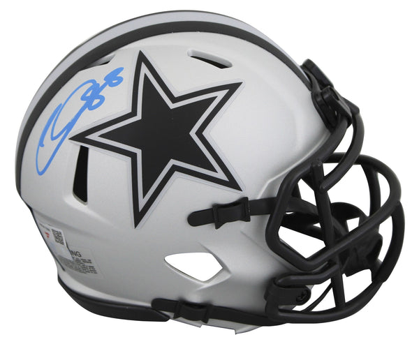 Cowboys CeeDee Lamb Authentic Signed Alternate Rave Speed Mini Helmet Fanatics