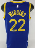 Andrew Wiggins Signed Golden State Warriors Jersey (USA) 2014 #1 Draft Pk