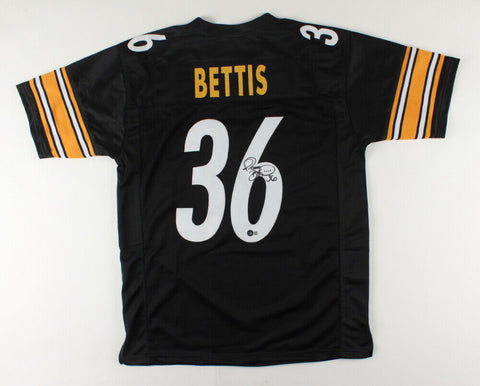 Jerome Bettis Signed Pittsburgh Steelers Jersey (Beckett) Super Bowl XL Champion