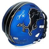 Jameson Williams Autographed Detroit Lions Alternate Authentic Helmet Beckett