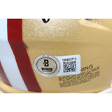 Ricky Pearsall Autographed San Francisco 49ers Mini Helmet Beckett 53652