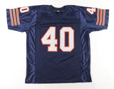 Gale Sayers Signed Chicago Bears Jersey (JSA COA) 4xPro Bowl RB 1965-1967,1969