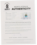 2016 Tim Tebow Foundation Tournament Golf Flag Signed by 33 Athletes (See list)