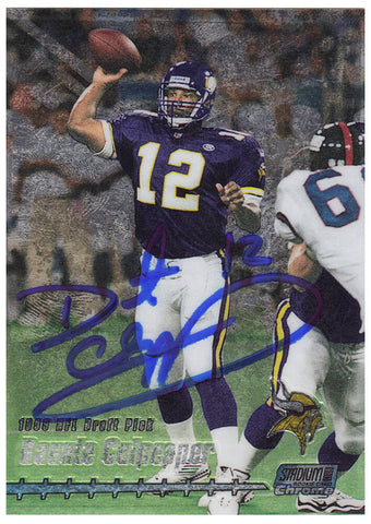 Daunte Culpepper autographed Vikings 1999 SC Chrome RC Card #119 - (SS COA)