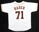 Josh Hader Signed Houston Astros Jersey (Beckett) 6XAll Star Reliever / Closer