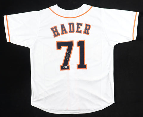 Josh Hader Signed Houston Astros Jersey (Beckett) 6XAll Star Reliever / Closer