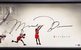 Michael Jordan Autographed Framed 20x46 The Show Poster Bulls Last Shot UDA Holo