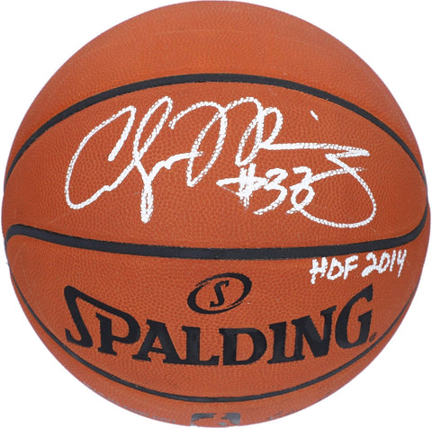 Alonzo Mourning Heat Signed Spalding Official Game Basketball w/HOF 2014 Insc