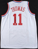 Isiah Thomas Signed NBA East All-Star Game Jersey (Beckett COA) Pistons Guard