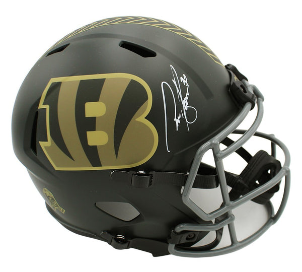 Chase Brown Signed Cincinnati Bengals Speed Full Size STS 4 NFL Helmet