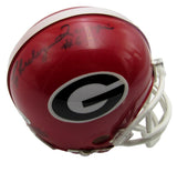 Charley Trippi Signed/Autographed Georgia Red Mini Football Helmet JSA 213505