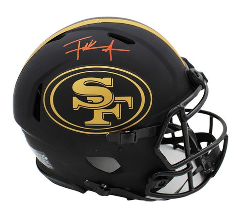 Frank Gore Signed San Francisco 49ers Speed Authentic Eclipse NFL Helmet