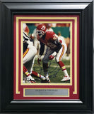 Derrick Thomas Autographed Framed 8x10 Photo Kansas City Chiefs Beckett #AC95526