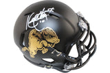 Kordell Stewart Autographed Colorado Buffaloes Mini Helmet Chrome Beckett 52828