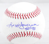 Reggie Jackson Autographed Rawlings OML Baseball HOF - Beckett W Hologram *Blue