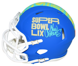 COOPER DEJEAN SIGNED PHILADELPHIA EAGLES SUPER BOWL 59 LIX MINI HELMET FANATICS