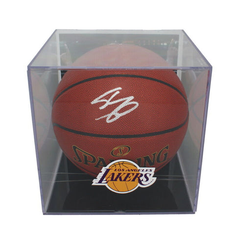 Shaquille O'Neal Autographed Lakers Spalding Basketball w/ Case Beckett