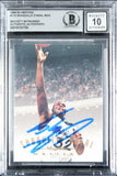 Magic Shaquille O'Neal Signed 1994 Emotion #115 Card Auto 10! BAS Slabbed