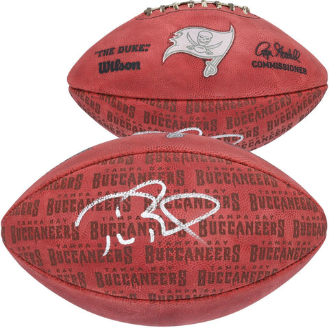 Tom Brady Tampa Bay Buccaneers Autographed Duke Showcase Football