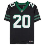 Breece Hall Autographed New York Jets Nike 2024 Black Game Jersey Fanatics