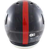 Lawrence Taylor Autographed New York Giants TB Authentic Helmet Beckett 49306