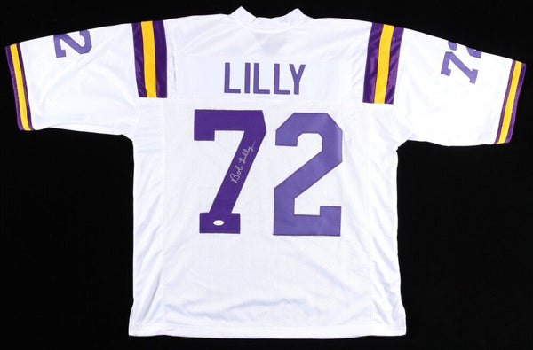 Bob Lilly Signed TCU Horned Frogs Jersey (JSA COA) Dallas Cowboys HOF Def Tackle