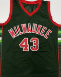 JACK SIKMA Signed Custom Replica Green / White Jersey AUTO w/ "HOF 19" - BAS