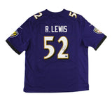 Ray Lewis Signed Baltimore Ravens Nike Game NFL Jersey