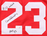 Calvin Murphy Signed Houston Rockets Jersey Inscribed "Retired" & "HOF 93" (JSA)