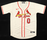 Masyn Winn Signed St Louis Cardinals Nike Authentic Cream Jersey (JSA) Shortstop