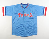 Toby Harrah Signed Texas Rangers Powder Blue Home Jersey (JSA COA) 4xAll Star 3B