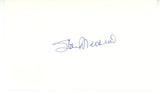 Stan Musial Autographed/Signed St Louis Cardinals Index Card Beckett 56535
