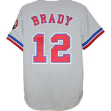 Tom Brady Signed Montreal Expos Mithcell and Ness Limited Jersey Fanatics 53852