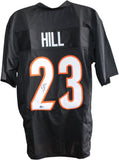 Dax Hill Autographed/Signed Pro Style Size XL Black Jersey Beckett 59444