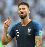 Olivier Giroud Signed France National Football Club Jersey (Beckett) Striker