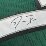 Autographed/Signed JASON PETERS Philadelphia Green Football Jersey JSA COA Auto