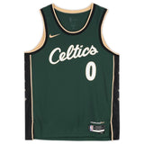 Jayson Tatum Autographed Celtics 2022-23 City Edition Swingman Jersey Fanatics