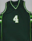 Bucks SIDNEY MONCRIEF Signed Custom Replica Green Jersey #2 AUTO w/ HOF