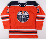 Michael Cammalleri Signed Oilers Jersey (Beckett COA) Edmonton Left Winger