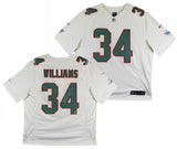 Dolphins Ricky Williams Authentic Signed White Nike Limited Jersey BAS Witnessed