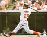 Jim Thome Autographed Cleveland Indians 16x20 Swing Photo - Beckett W Hologram