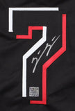 Spencer Steer Signed Cincinnati Reds Black City Connect Jersey (Playball Ink)