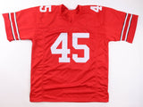 Archie Griffin Signed Ohio State Buckeyes Jersey Inscribed "HT 1974/75"(Beckett)